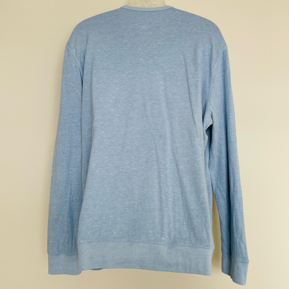 EUC | Men’s Sonoma Heathered Baby Blue Crewneck Top | Size XXL - Picture 4 of 5